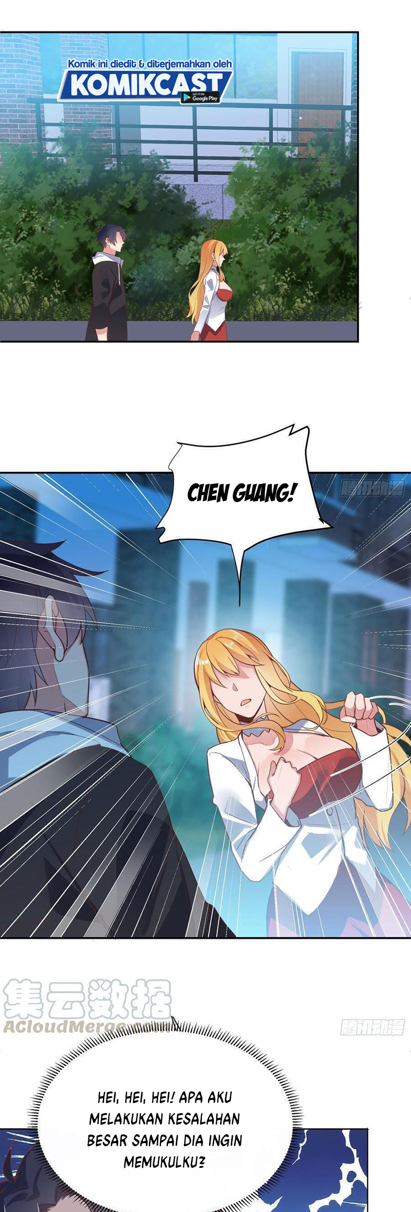 Carrying The Goddess Along Chapter 57 Gambar 18